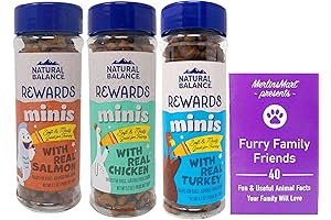 Naturals Balance Mini Rewards Dog Treats 3 Flavor Bundle