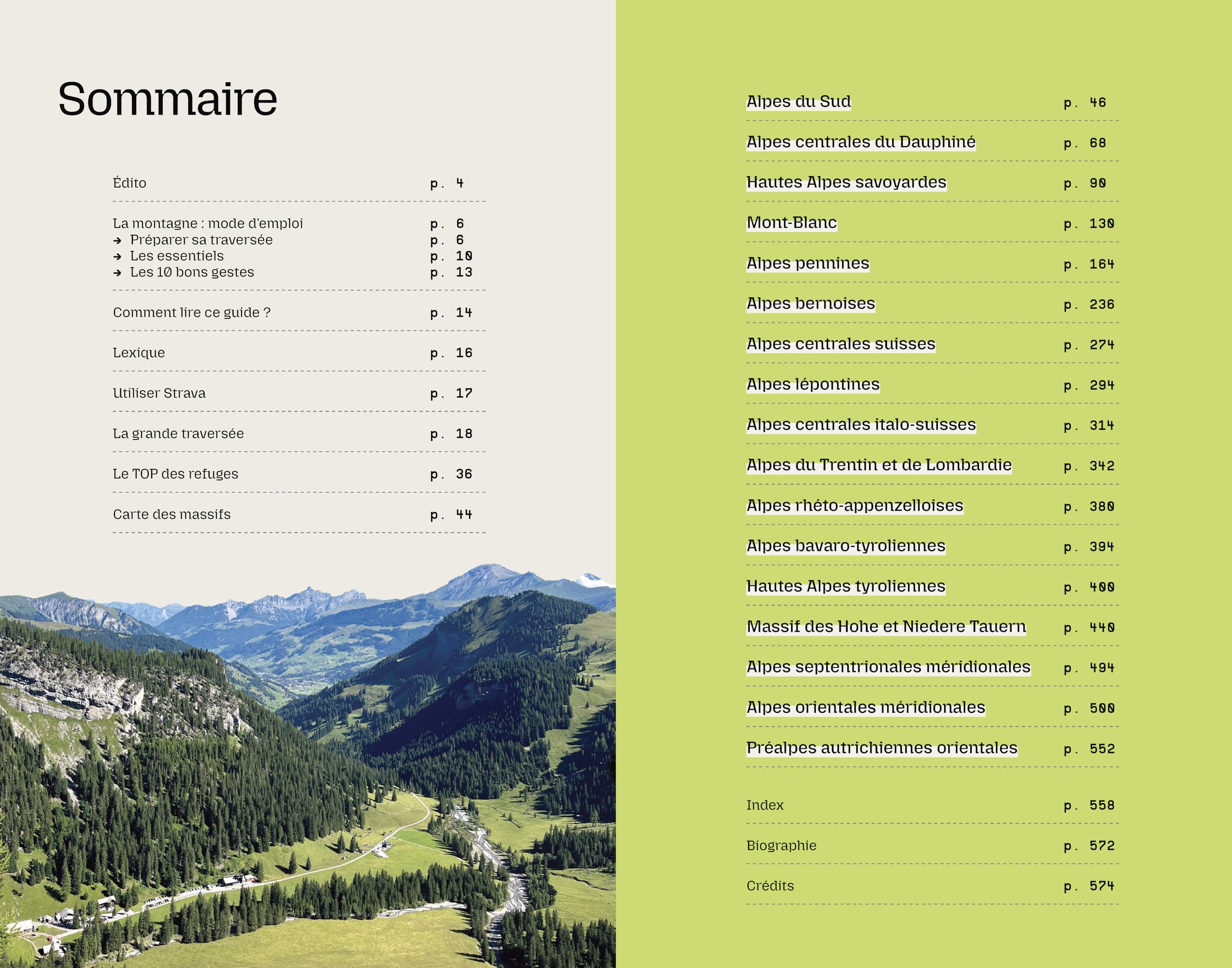 Les 800 plus hauts refuges des Alpes: France, Suisse, Italie, Autriche, Allemagne, Slovénie