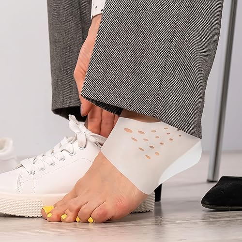 Miniatura 6 de Healifty Aumento de altura Suelas Tacones Manga Gel Altura del talón Elevadores invisibles Soporte de arco Almohadillas Protectores de talón Cojín