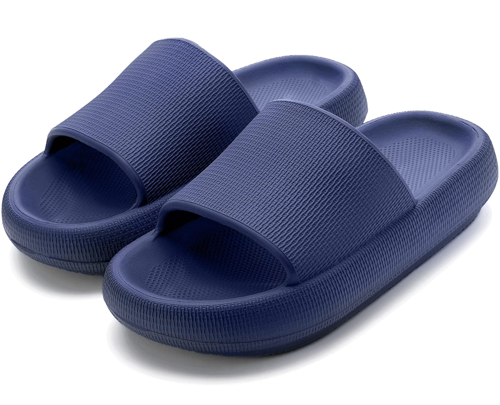 Misolin Ciabatte Donna Estive Nuvola Pantofole Uomo Doccia Sandali Comode Piscina Spiaggia Antisudore Slide Antiscivolo Scarpe da casa Interni ed Esterni