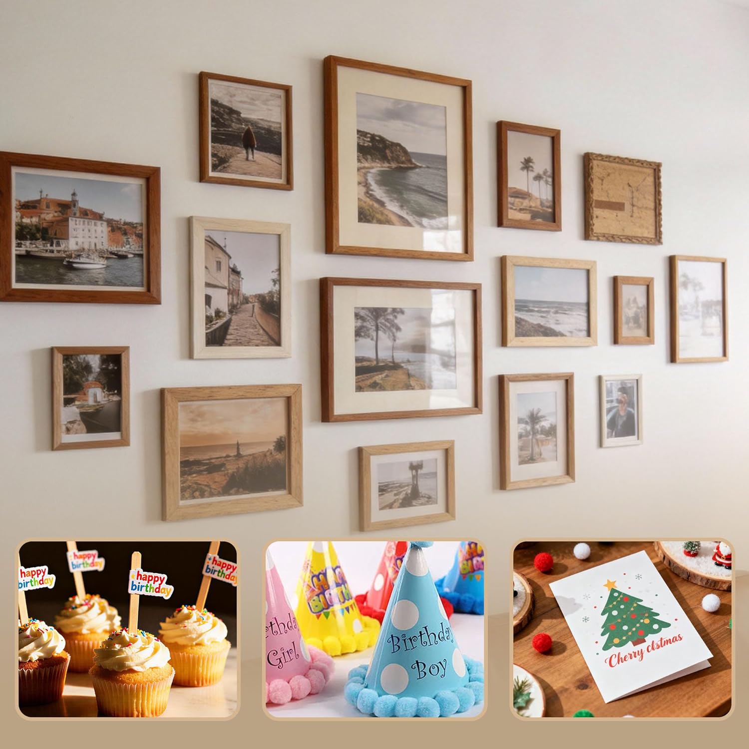 A-SUB Glossy Photo Paper 11 x 17 inch, 100 Sheets Inkjet Photo Printer Paper 48lb 180gsm, Instant Dry Picture Paper for DIY Chip Bag, Cards, Calenders