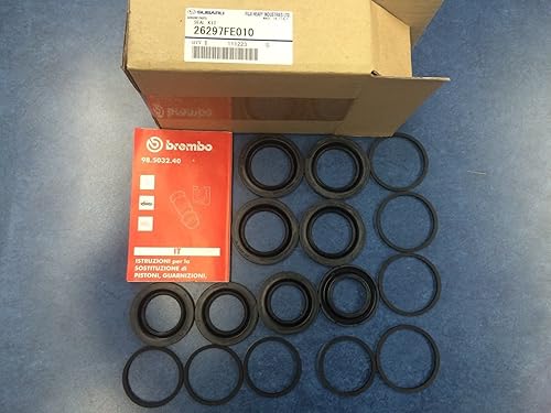 Miniatura 1 de Subaru Brembo Kit de resellado de pinza delantera para WRX STi Impreza 2004-2017 - 26297FE010 - OEM original