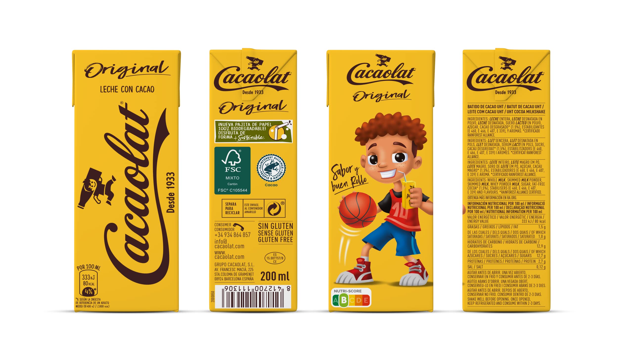 Cacaolat Minibrick Original Caja 24 unidades