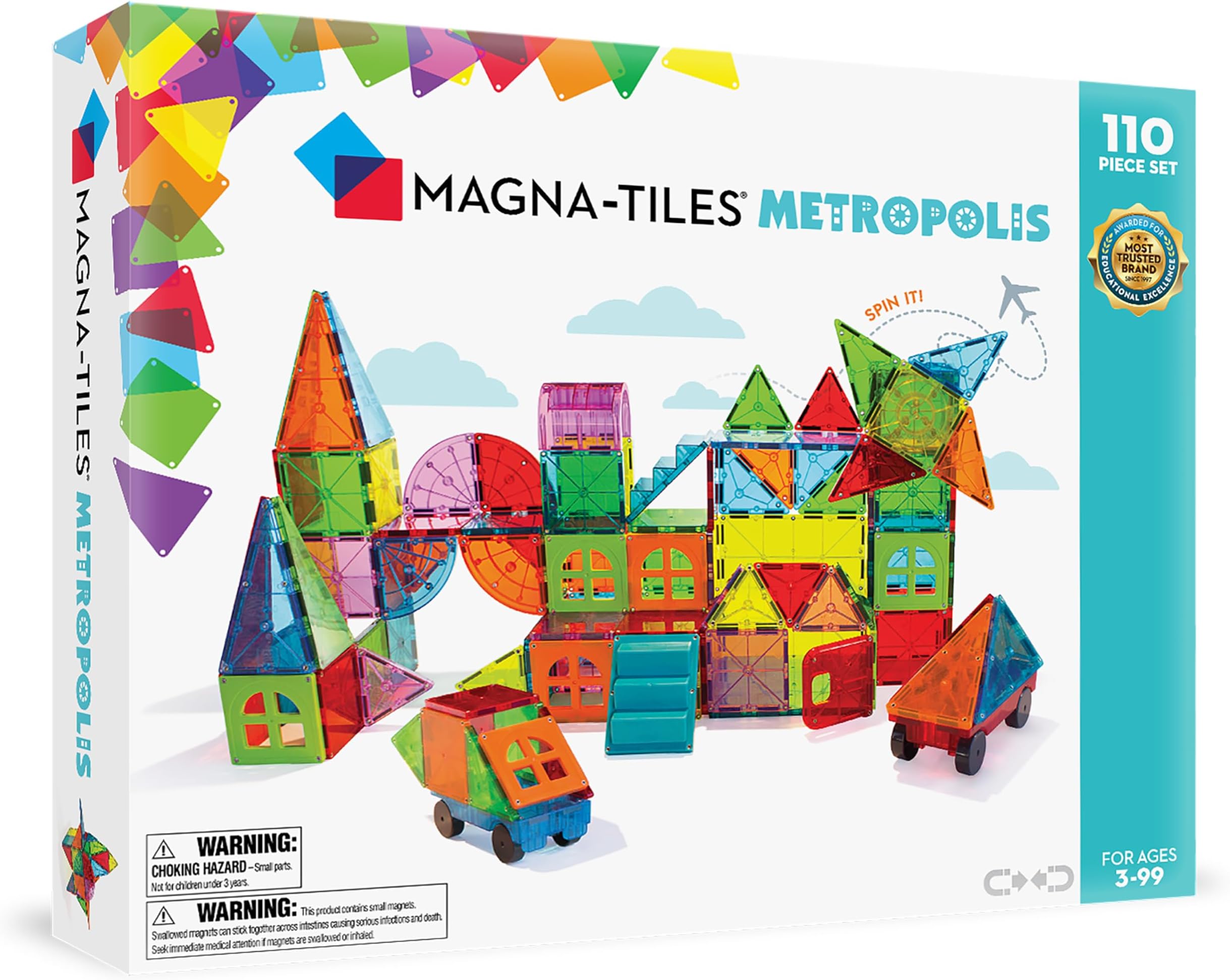 MAGNA-TILES® Metropolis 110-Piece Set