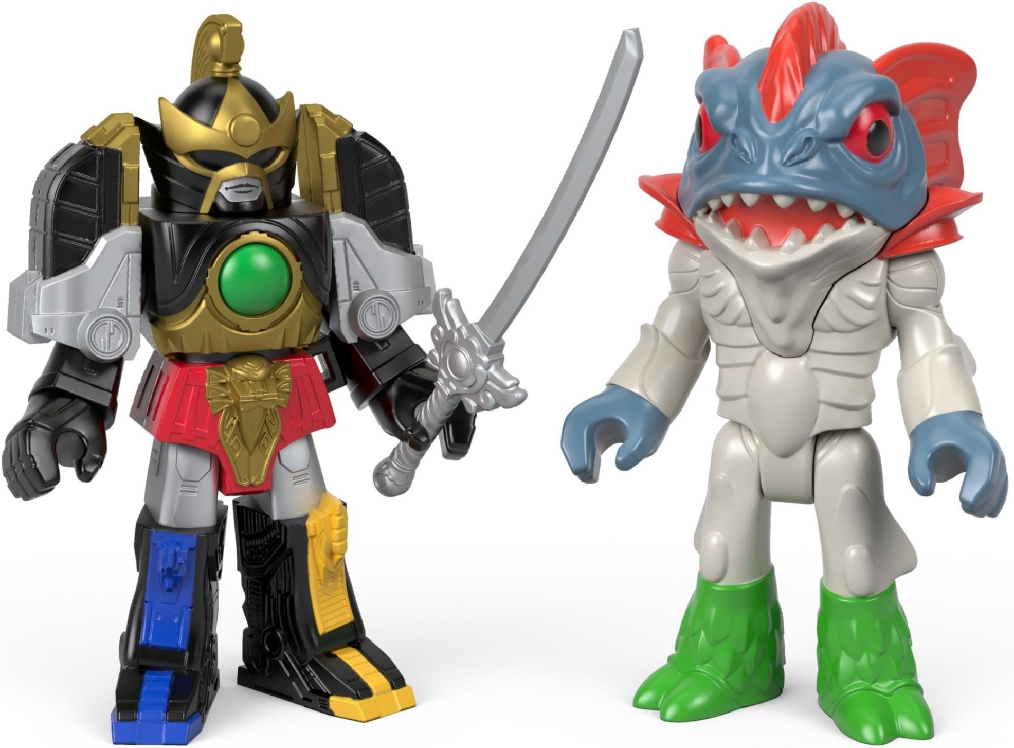 Fisher-Price Imaginext Power Rangers Thunder Megazord & Pirantishead Action Figures