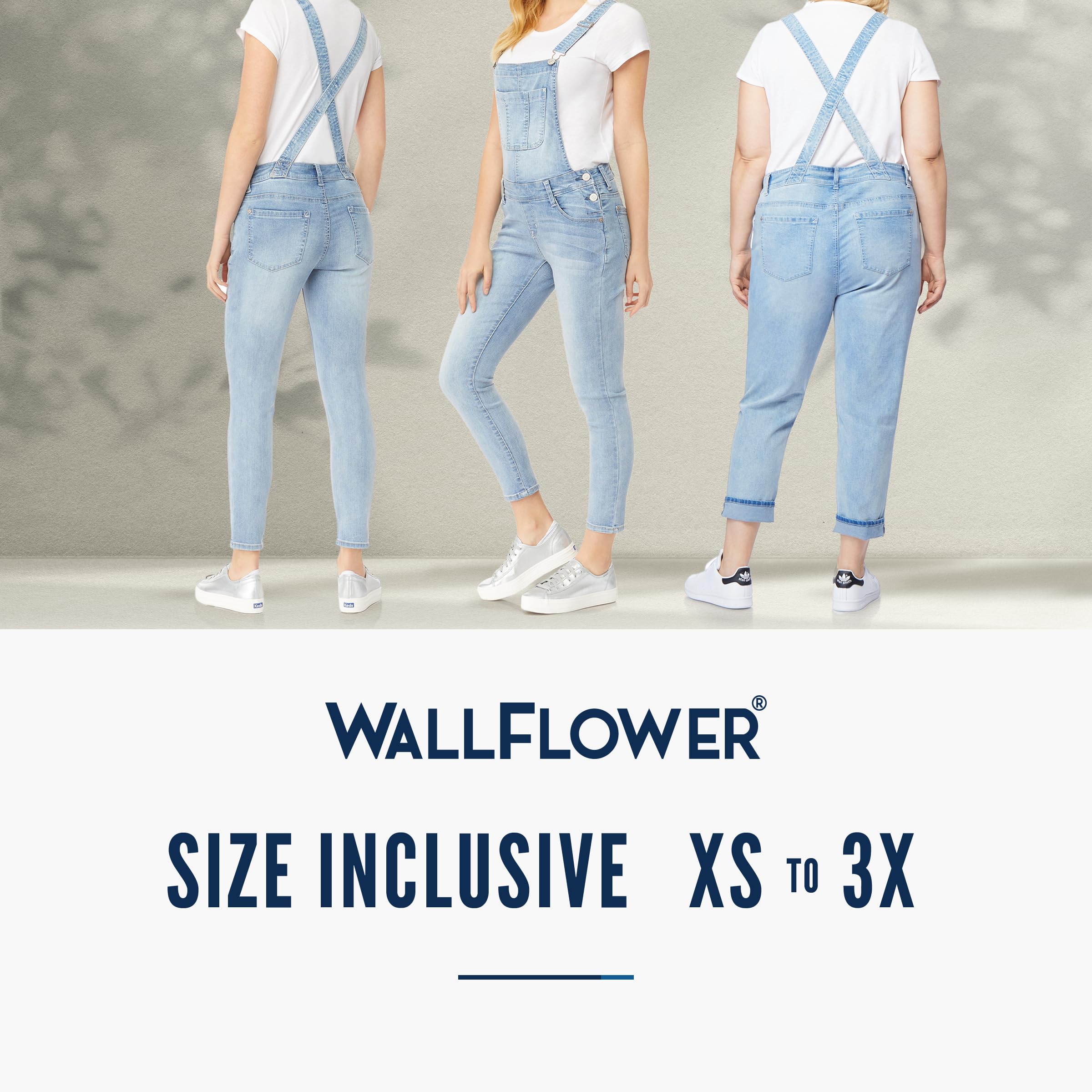 WallFlower Tomboy Denim Overalls Salopette Femme (lot de 1)