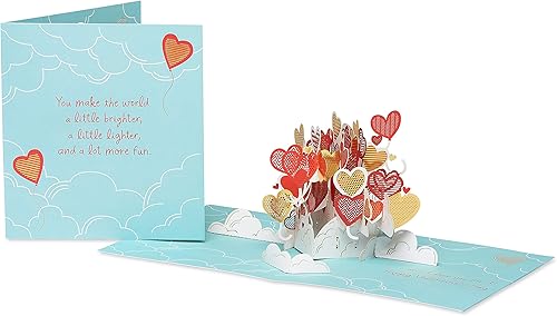 Miniatura 43 de American Greetings Tarjeta desplegable para el día de San Valentín (feliz día de San Valentín)