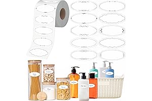 300 PCS Canning Stickers, 10 Designs Food Jar Stickers