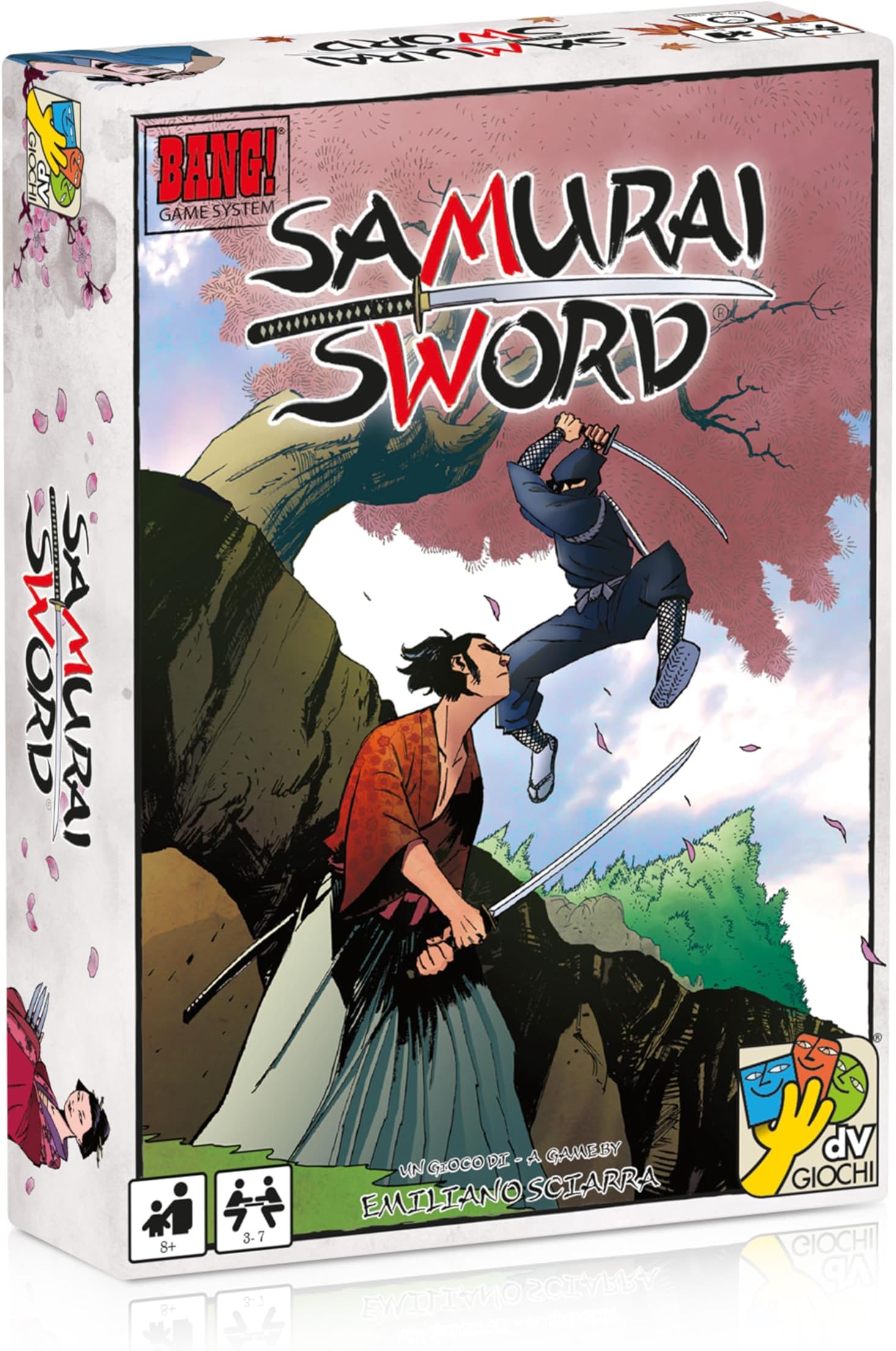 DA VINCI Bang Samurai Sword Card Game