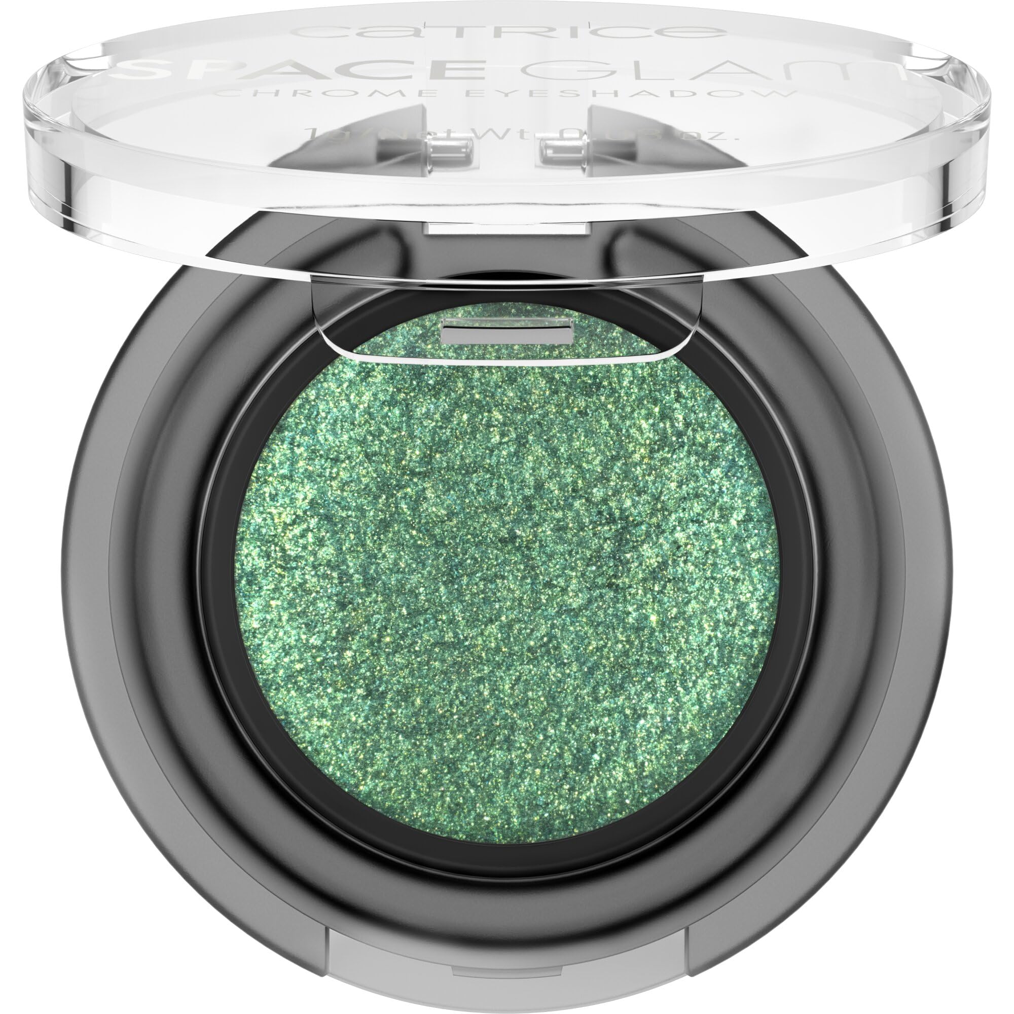 Catrice Cosmetics Sombra de ojos Space Glam Chrome, de larga duración, expresión del resultado, de gran pigmentación, brillante, intensivo, 1 g