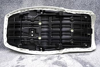 Amazon | XJR400R 後期 白赤 タックロールシート/あんこ抜き