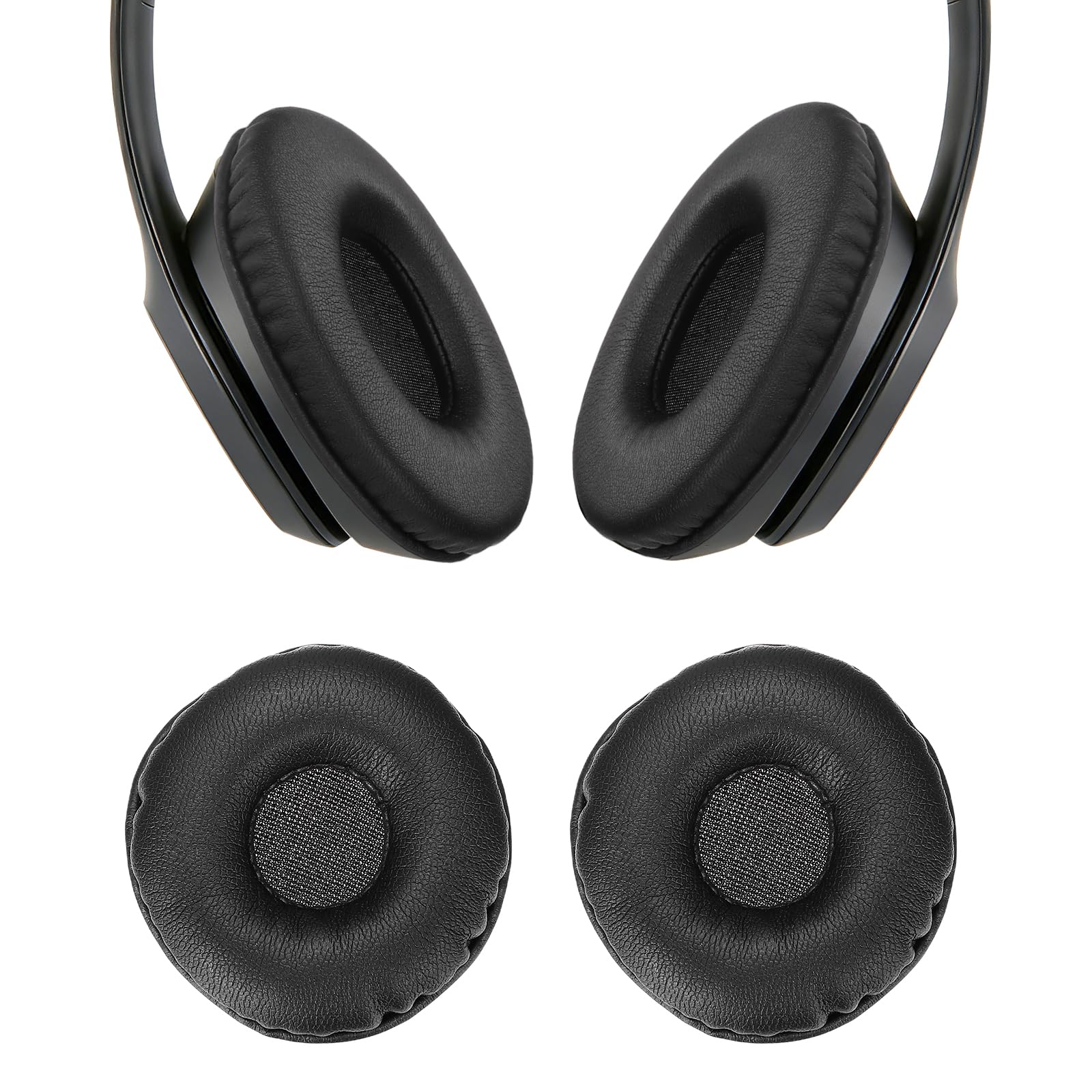 Photo 1 of Nexarelle Universal Ear Pads Replacement Cushions (2.2 Inch) - Black