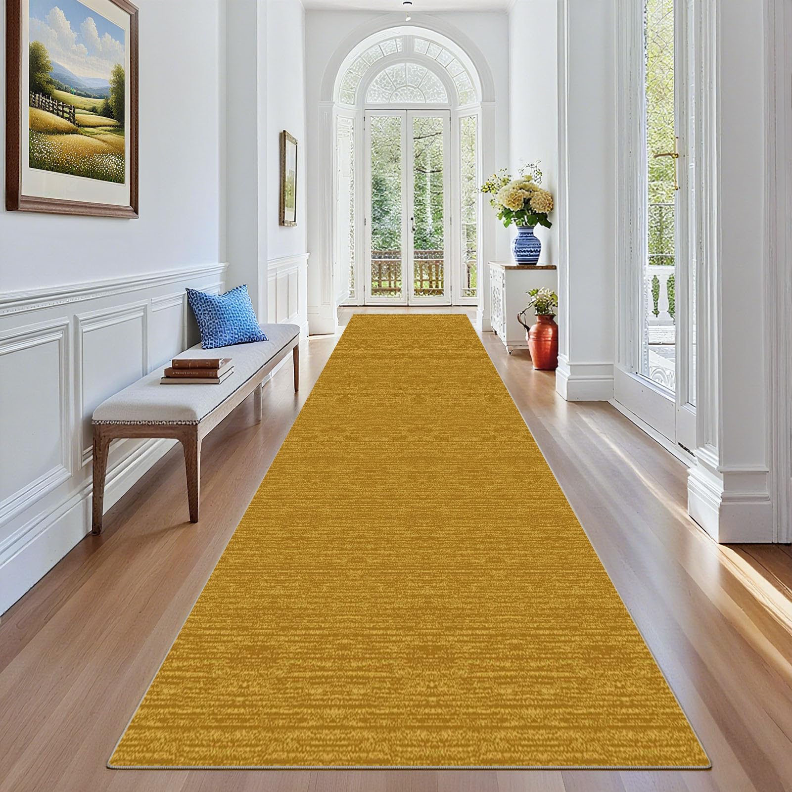 Dywanik kuchenny antypoślizgowy zmywalny 50 x 280 cm długi korytarz dywan wejściowy do wnętrza