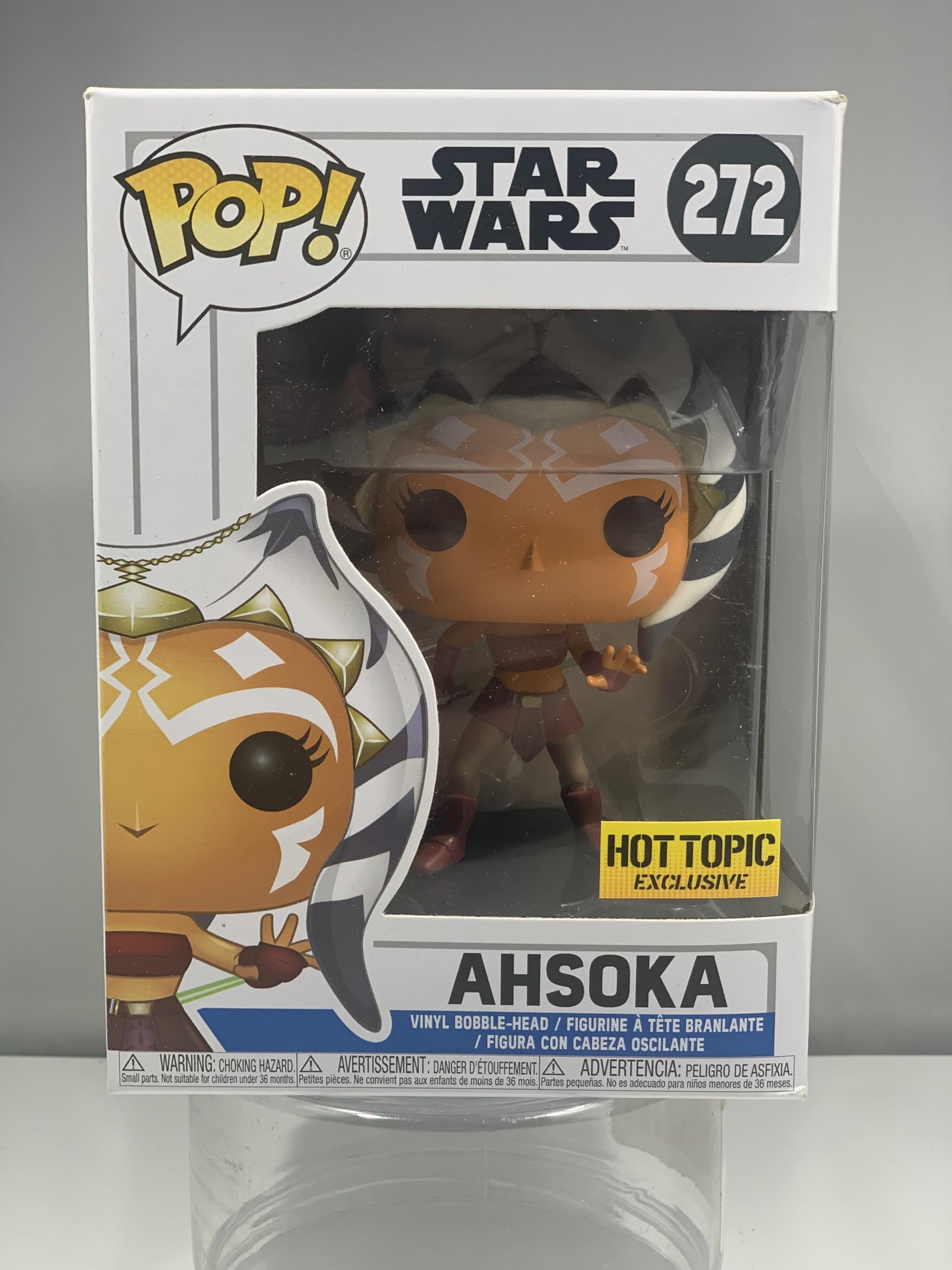 Amazon.com: Funko Pop! Star Wars Ahsoka #272 (Action Pose) Hot