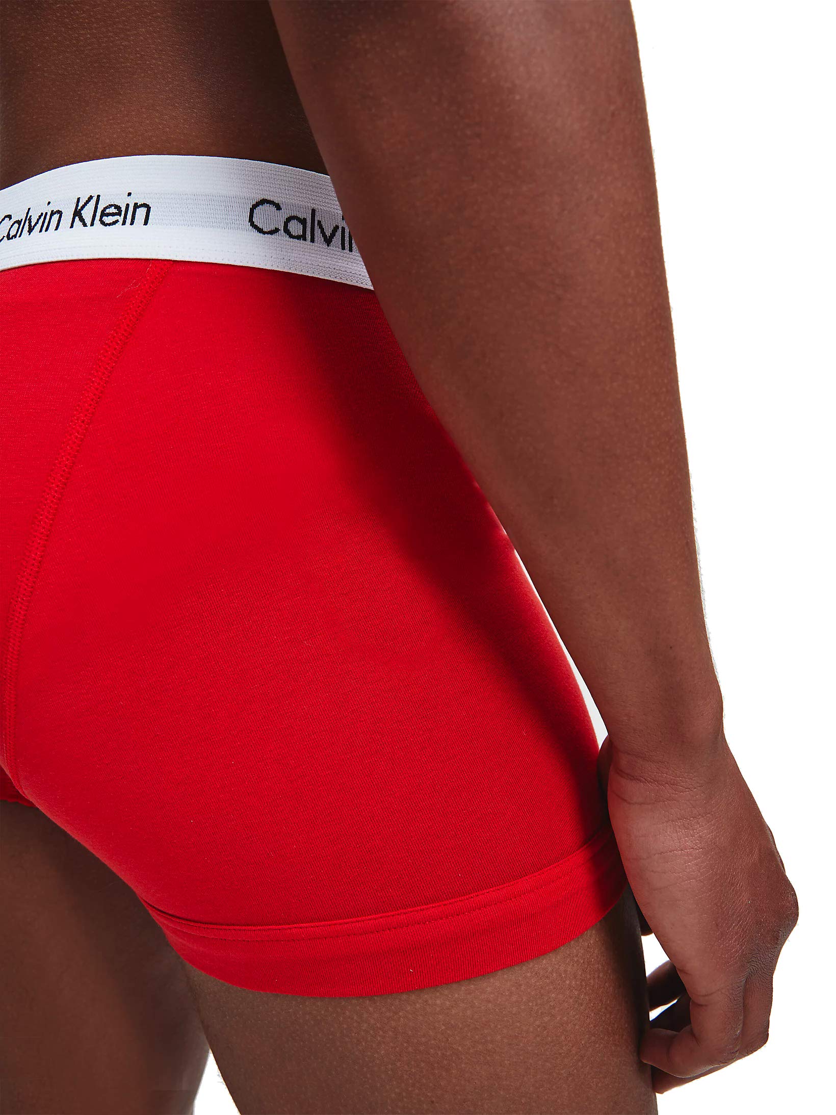 Calvin Klein Pantaloncini Boxer Confezione da 3 Uomo Low Rise Trunks Cotone Elasticizzato