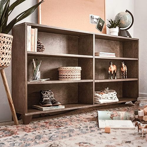 Miniatura 7 de Max & Lily Estantería clásica de arcilla con 6 estantes