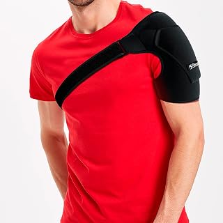 Shoulder Brace for Men and Women - Rotator Cuff Support Brace With Soft Underarm Pad for Shoulder Pain Relief and Compression Sleeve for Shoulder Injury