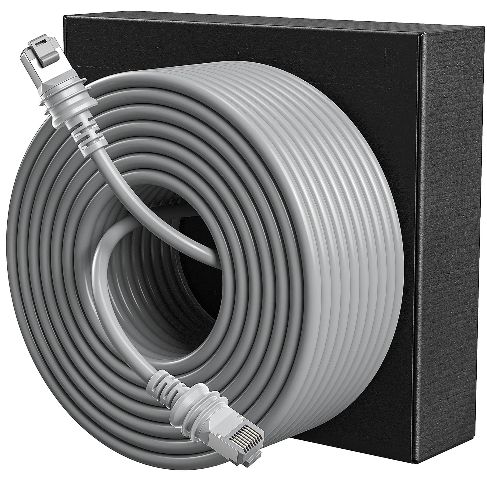 Txtcu Starlink Gen 3 Kabel 23m, wasserdichte Starlink-Kabelverlängerung für Starlink Standard Actuated Gen 3 / Satellite V3, Ersatz-Starlink-Ethernet-Kabel Gen 6