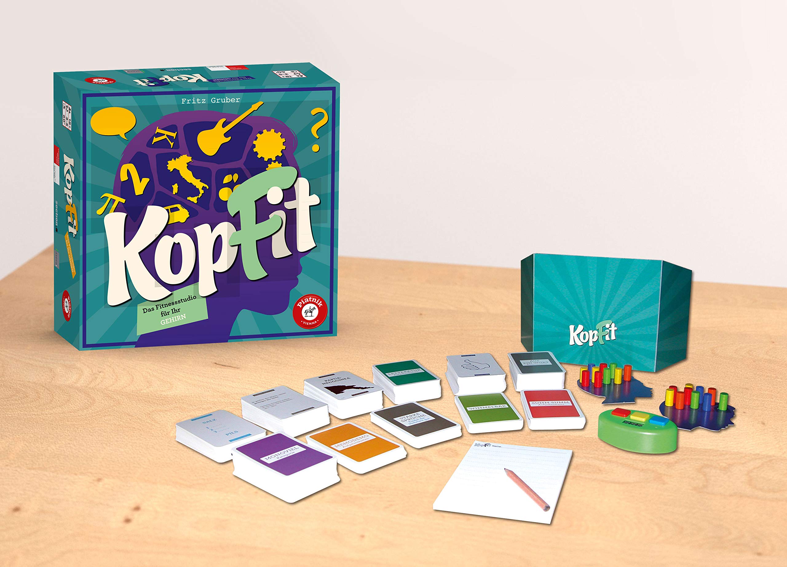 Piatnik 6340 - Kopfit, Gioco da tavola [Lingua Tedesca]