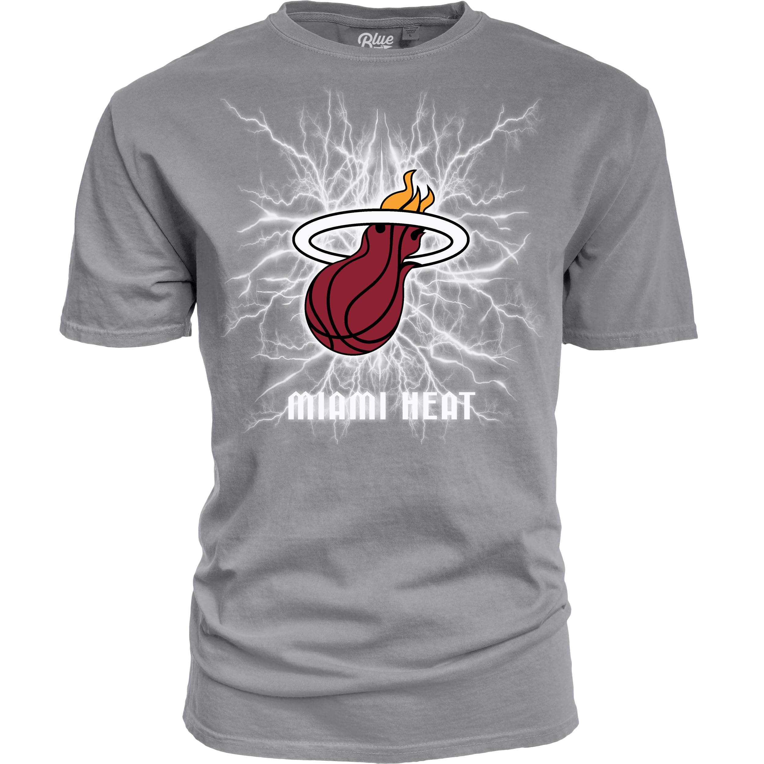 Blue 84 Unisex Kid's NBA Officially Licensed Youth T-Shirt Ringspun Electric Gray