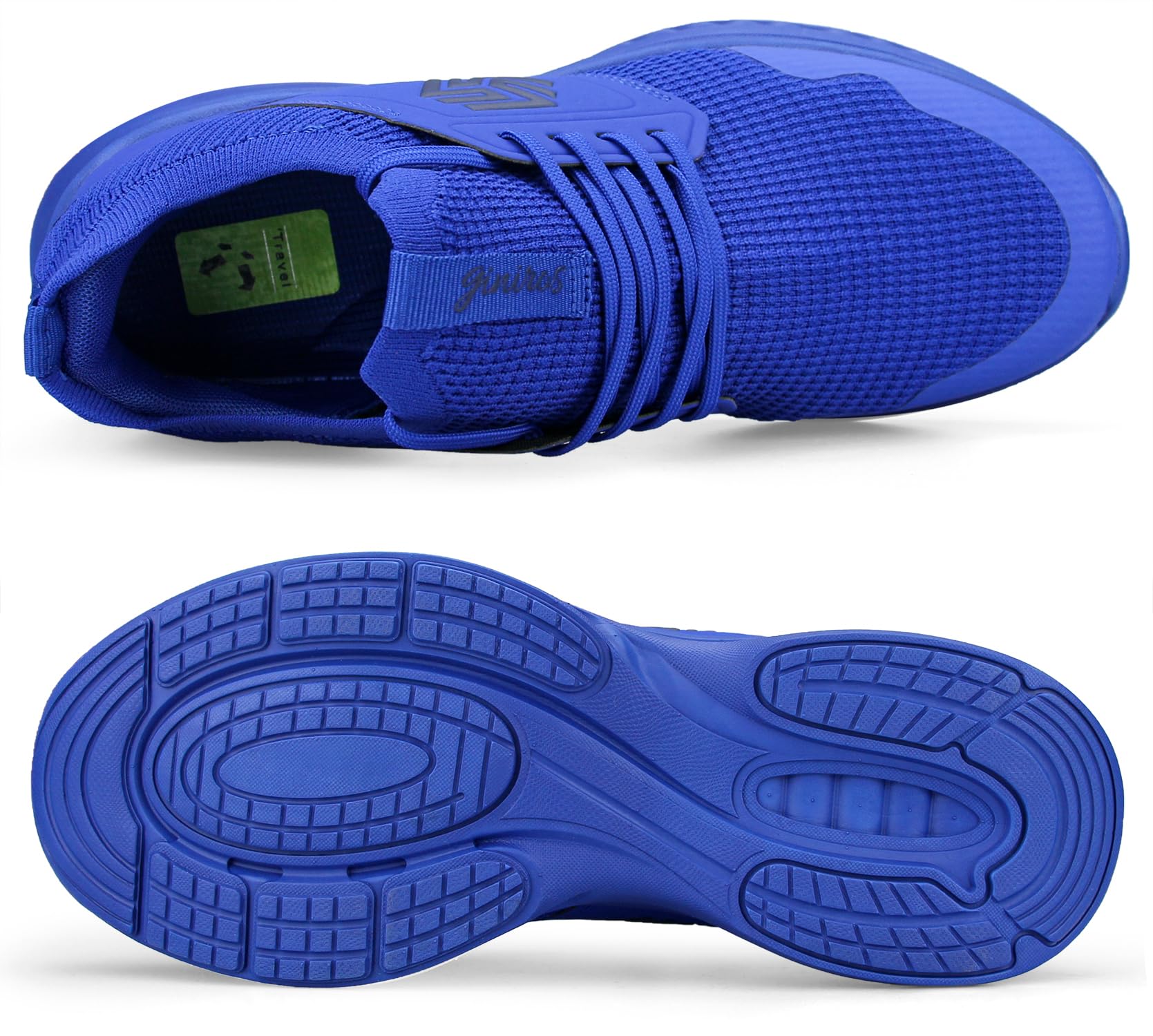 Giniros Sneakers Uomo Scarpe Running Ginnastica Corsa Camminata Leggere Traspiranti Casual Sportive Palestra Trekking Tennis Trail Mesh Basket Comode Outdoor Fitness Jogging Lavoro Scarpe