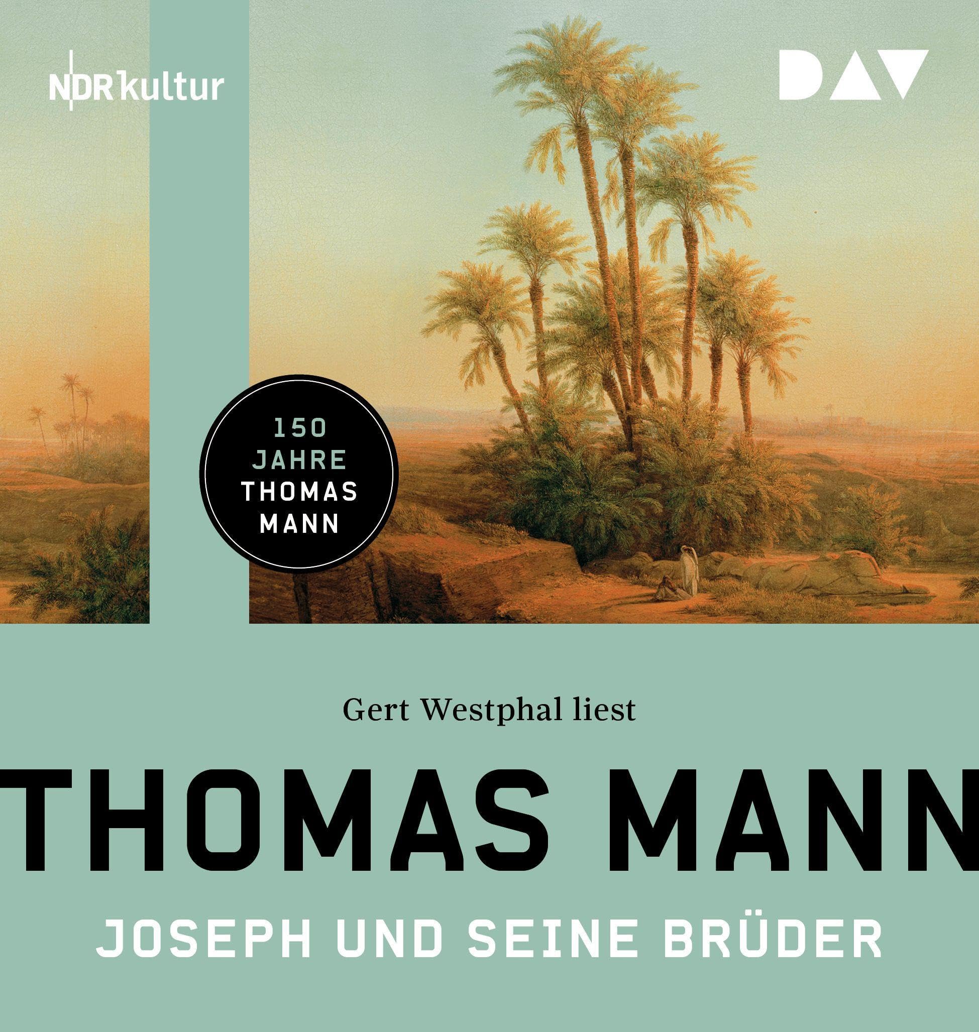 Joseph und seine Brüder: Lesung mit Gert Westphal (3 mp3-CDs)