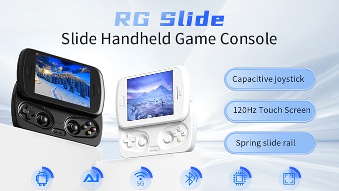 ほぼ新品ANBERNIC RG Slide White ANBERNIC RG Slide