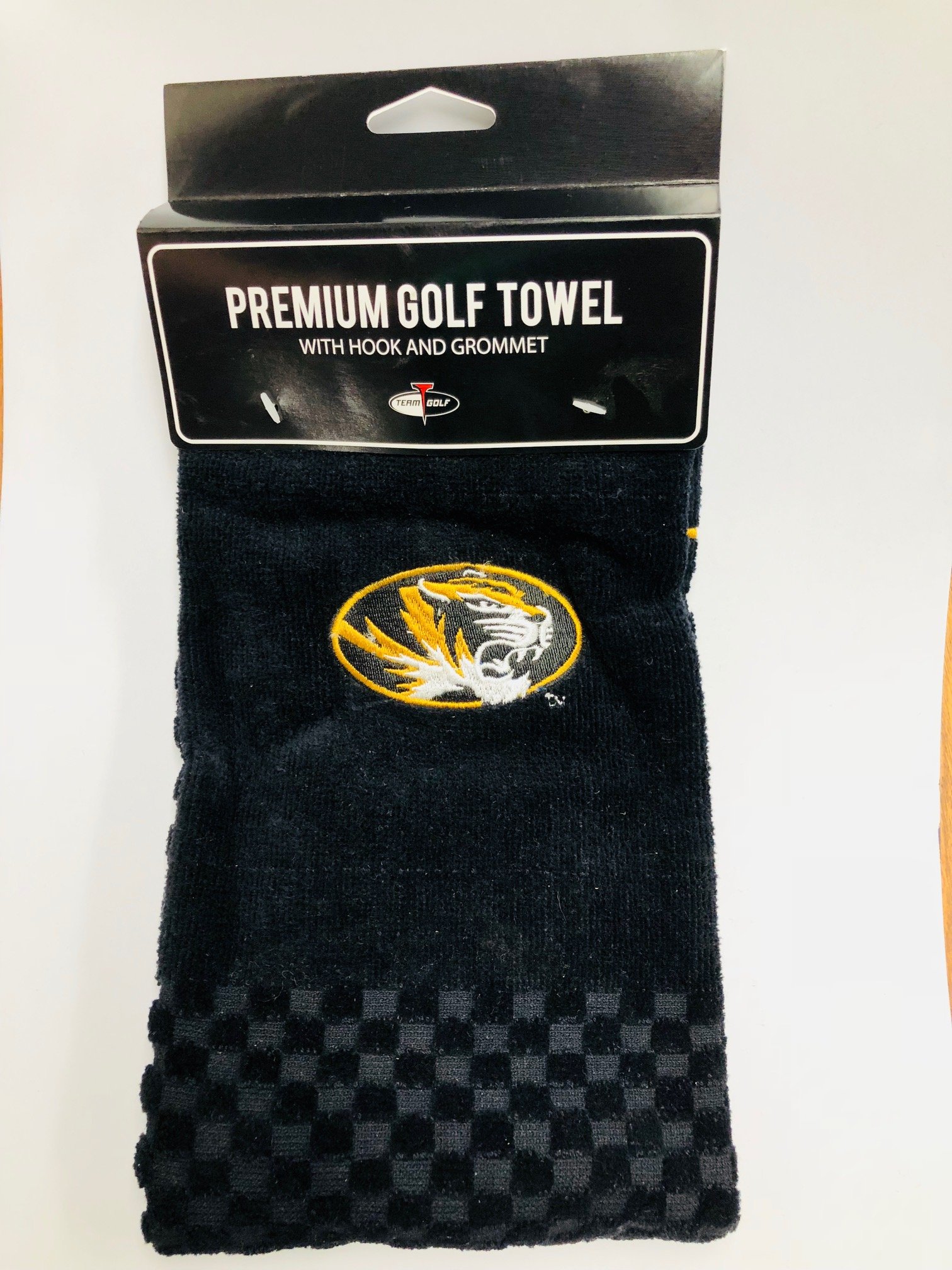Team Golf NCAA Missouri Embroidered Towel New Logo