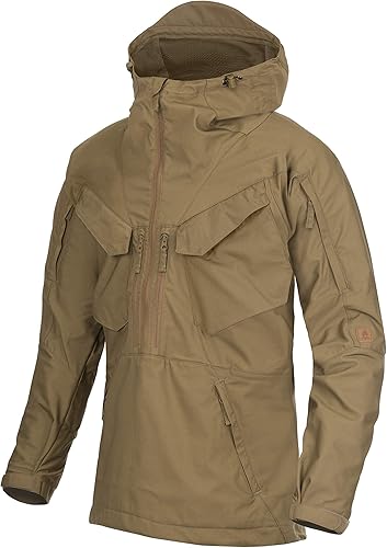 Helikon-Tex Chaqueta Pilgrim Anorak para hombre, línea de Bushcraft duradera