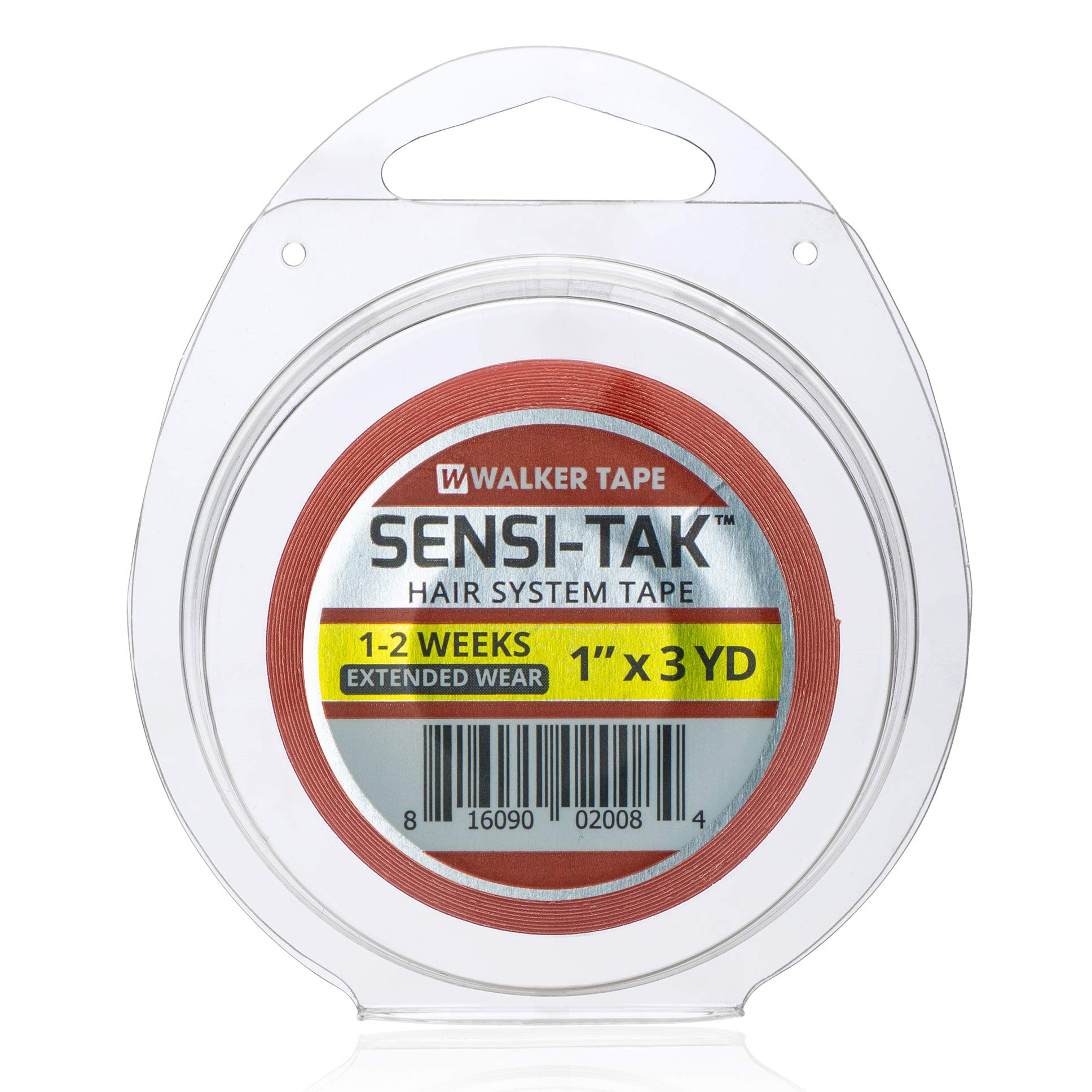 Walker Sensi-Tak Red Tape – 12 Yard Roll For Wigs, Toupees & Hairpieces