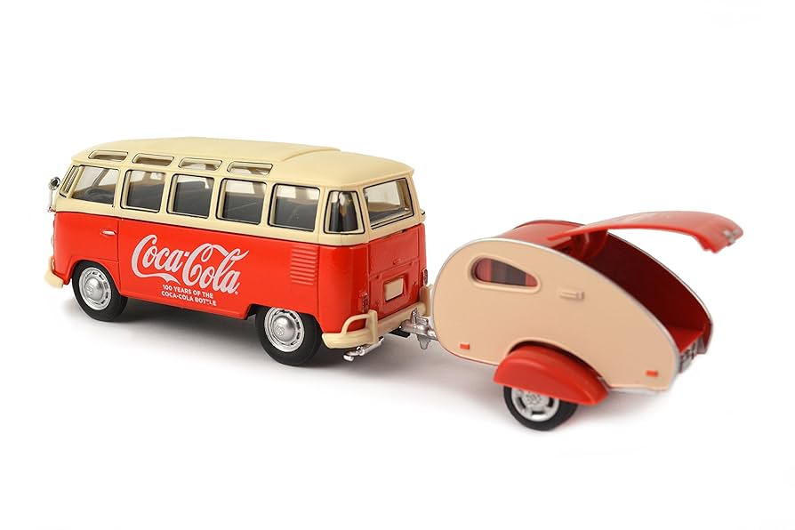 Budgie VW フォルクス ワーゲンCoca-Cola コーラトラック クラシックなデザインが魅力！コカコーラデザインの