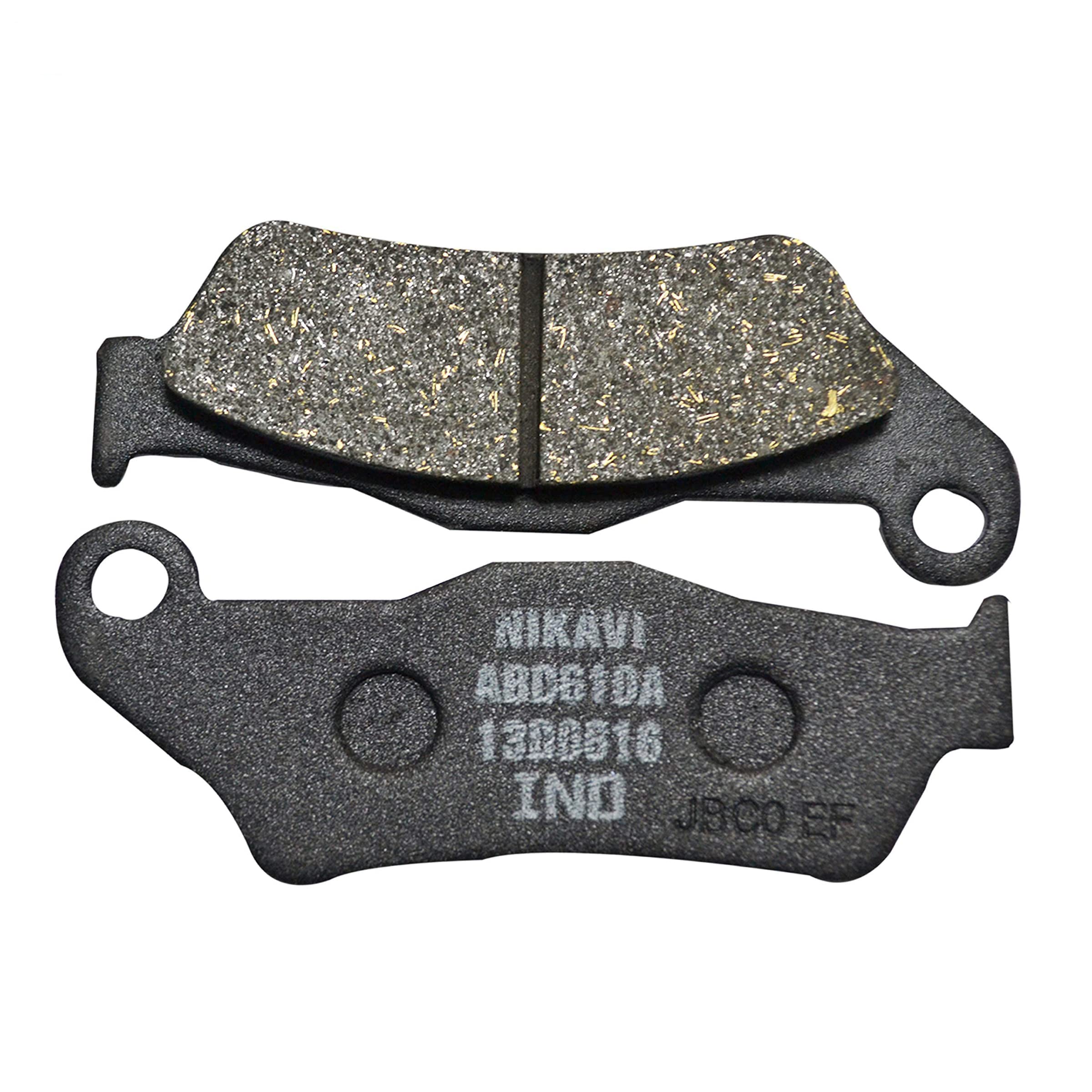 NIKAVI DP1 Front Brake Disc Pad Compatible for Bajaj Pulsr (All Models),Avengr,Discvr(All Models) / Yamaha FZ, Fazer (all models) R15 V3 / Royal Enfield (1)