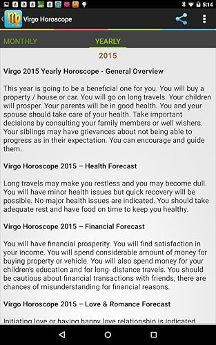 Virgo Horoscope