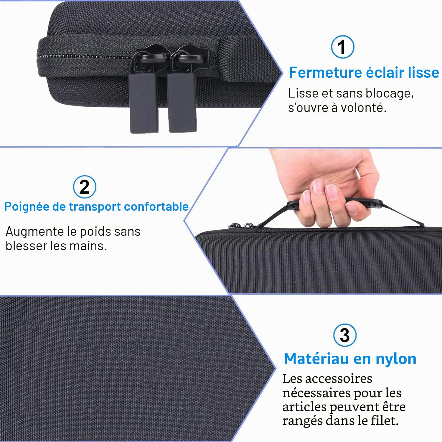 co2CREA Dur Étui de Voyage Rigide Housse Cas coque pour AKAI Professional LPD8 Contrôleur USB/MIDI(boîte Seule,Case Only)
