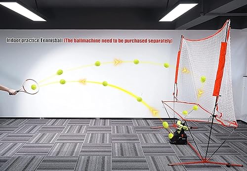 Miniatura 2 de Redes para máquina de pelotas de tenis (10 libras), red de reciclaje de pelotas también para béisbol, golf, cricket (diámetro  2.95 pulgadas),