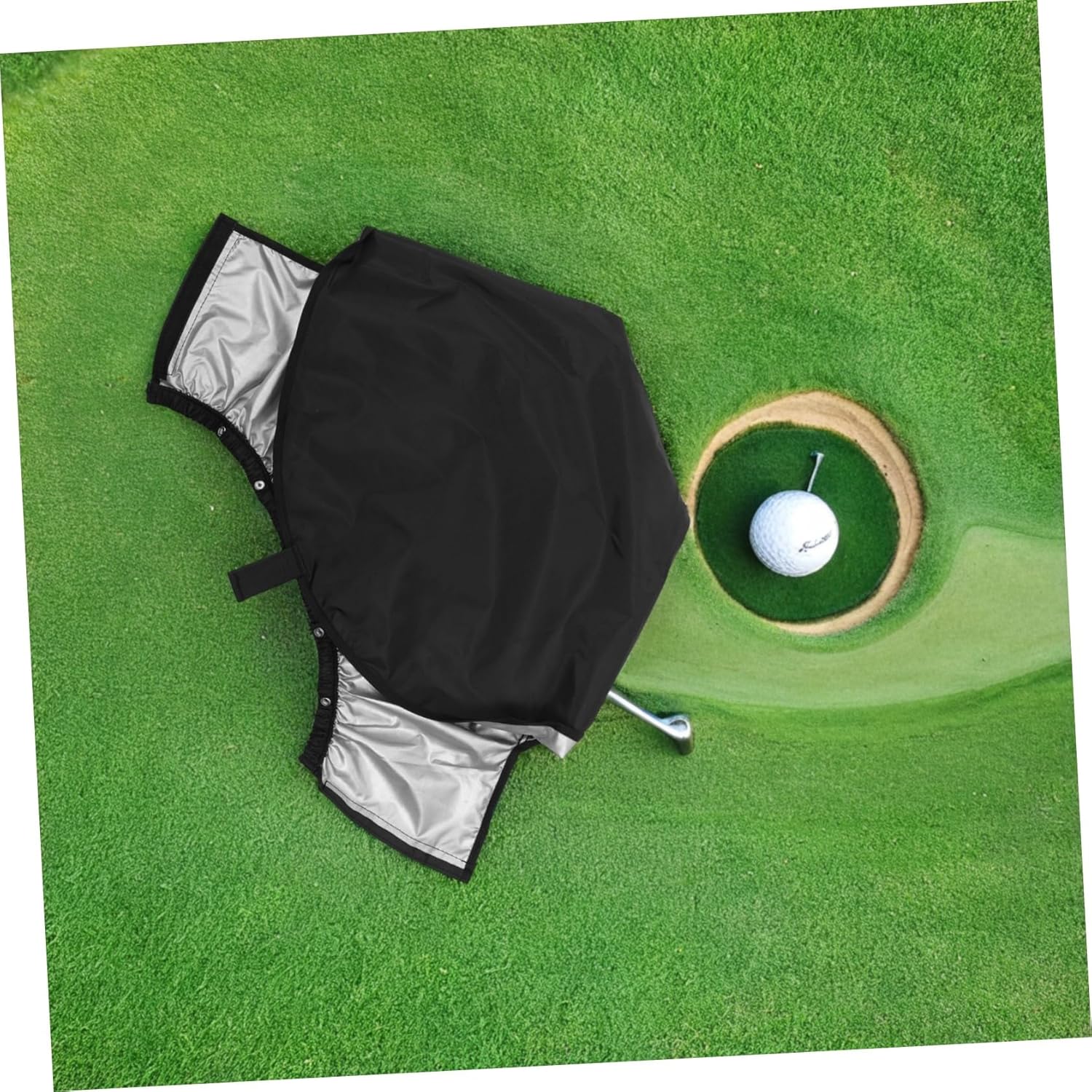 NOLITOY 4pcs Golf Bag Rain Cover Lightweight for Golf Clubs Compact Design Easy to Carry and Install Stylish Outdoor Use