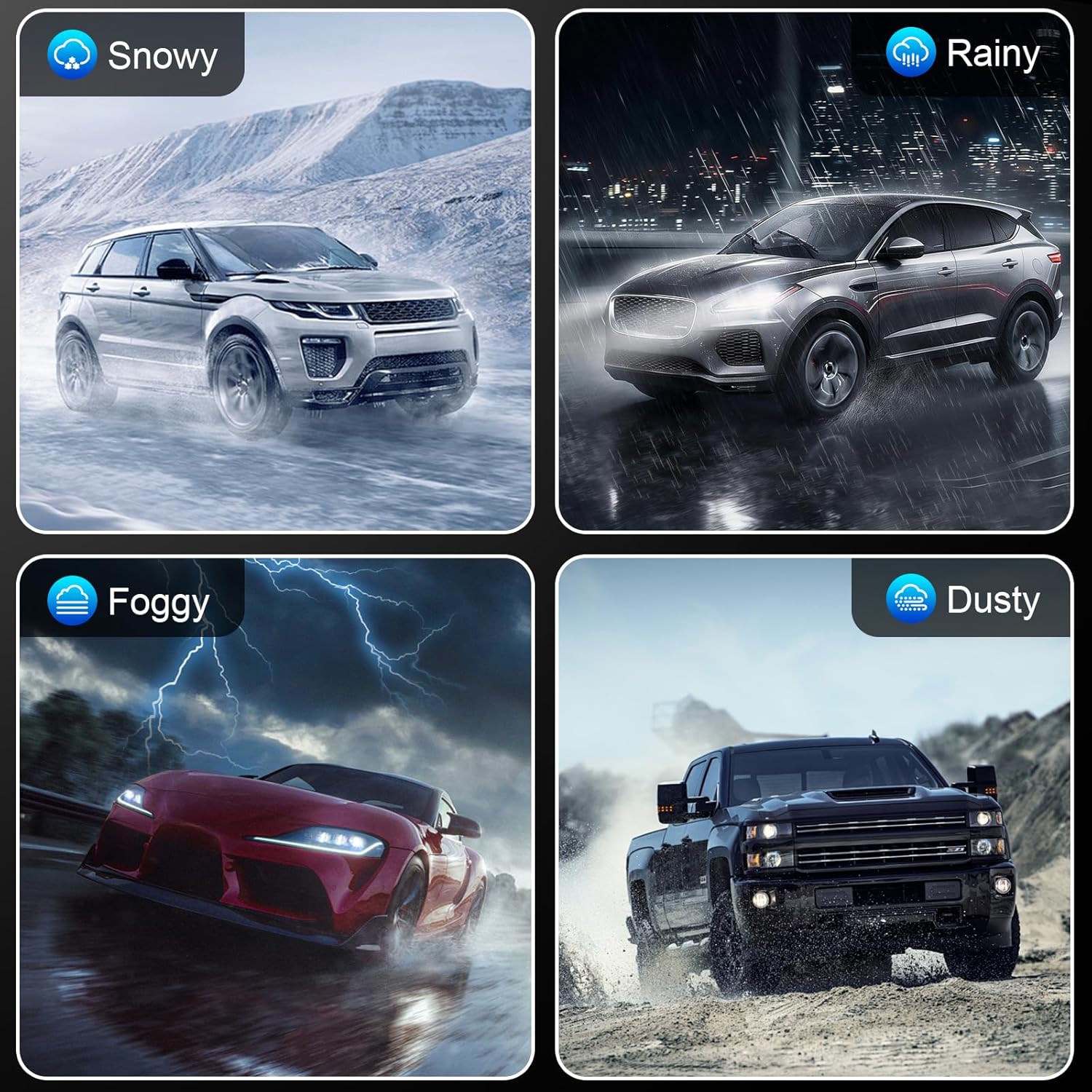 HHCSOP 5x4.75 Wheel Spacers 1.25 Inch with M12x1.5 Studs 70.5mm Hubcentric Bore 5x120.65mm Forged Wheel Adapters for Cadillac Eldorado Cadillac XLR Chevrolet Blazer Chevrolet Corvette, 4Pcs - Image 8