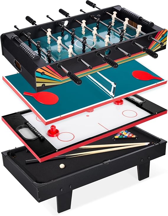 Best Choice Products 4in1 Multi Game Table, Childrens