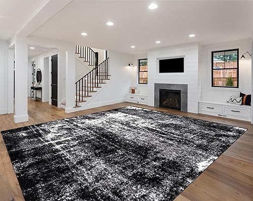 Miniatura 16 de Keen Home Design Alfombras de área - 9x12 sin desprendimiento, alfombras abstractas para cocina, sala de estar, dormitorio, comedor, entrada -