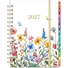 Planner 2027-2027 Calendar Planner, Jan 2027 - Dec 2027, 8.5" x 6.4"