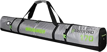 BRUBAKER Set combi CarverTec Pro sac skis + chaussures