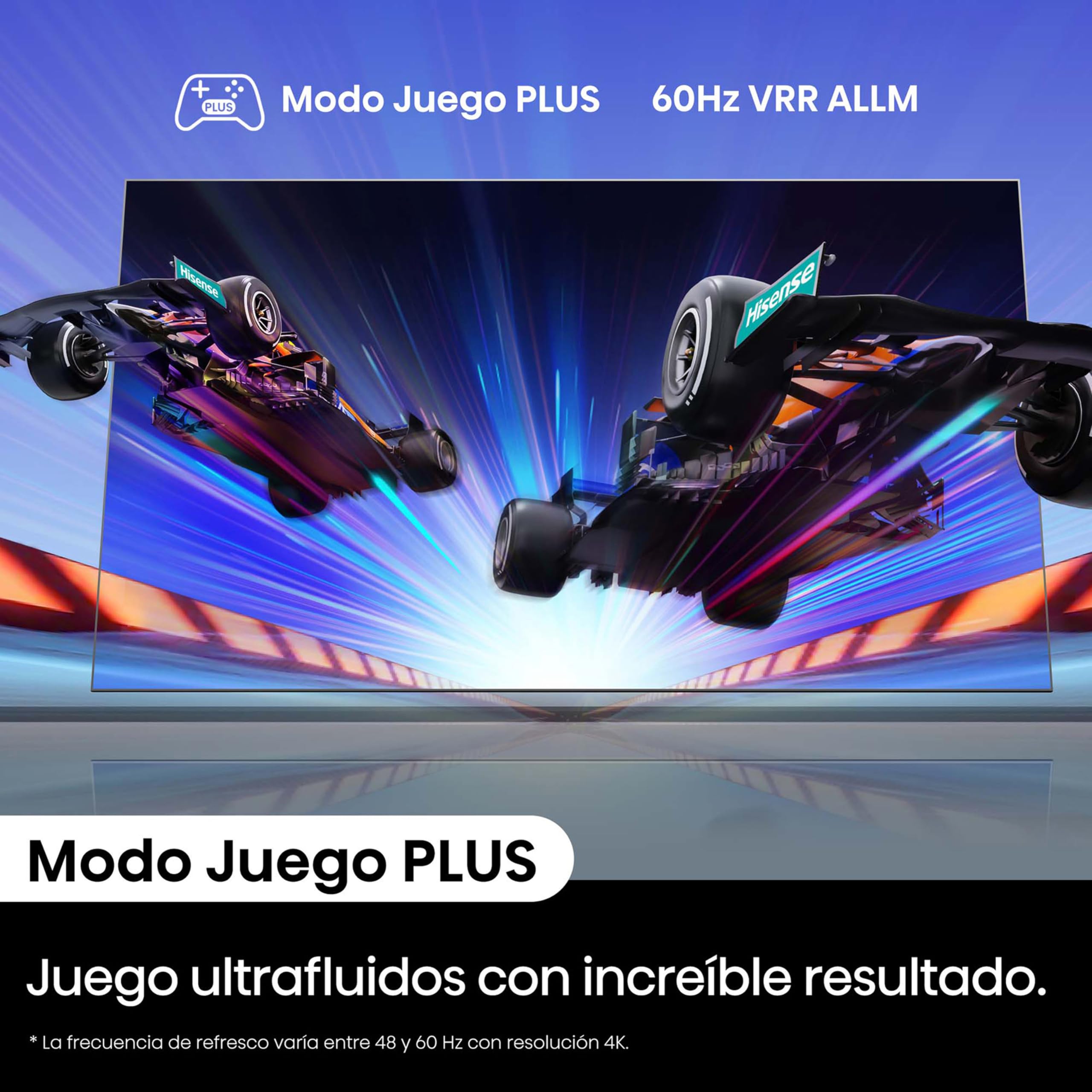 Hisense 43A6N - UHD 4K,VIDAA Smart TV, 43 Pulgadas, Dolby Vision, Modo Juego Plus, DTS Virtual X, Control por Voz televisor, Doble Control de Volumen, Auto ordenación Canales TDT (Nuevo 2024)