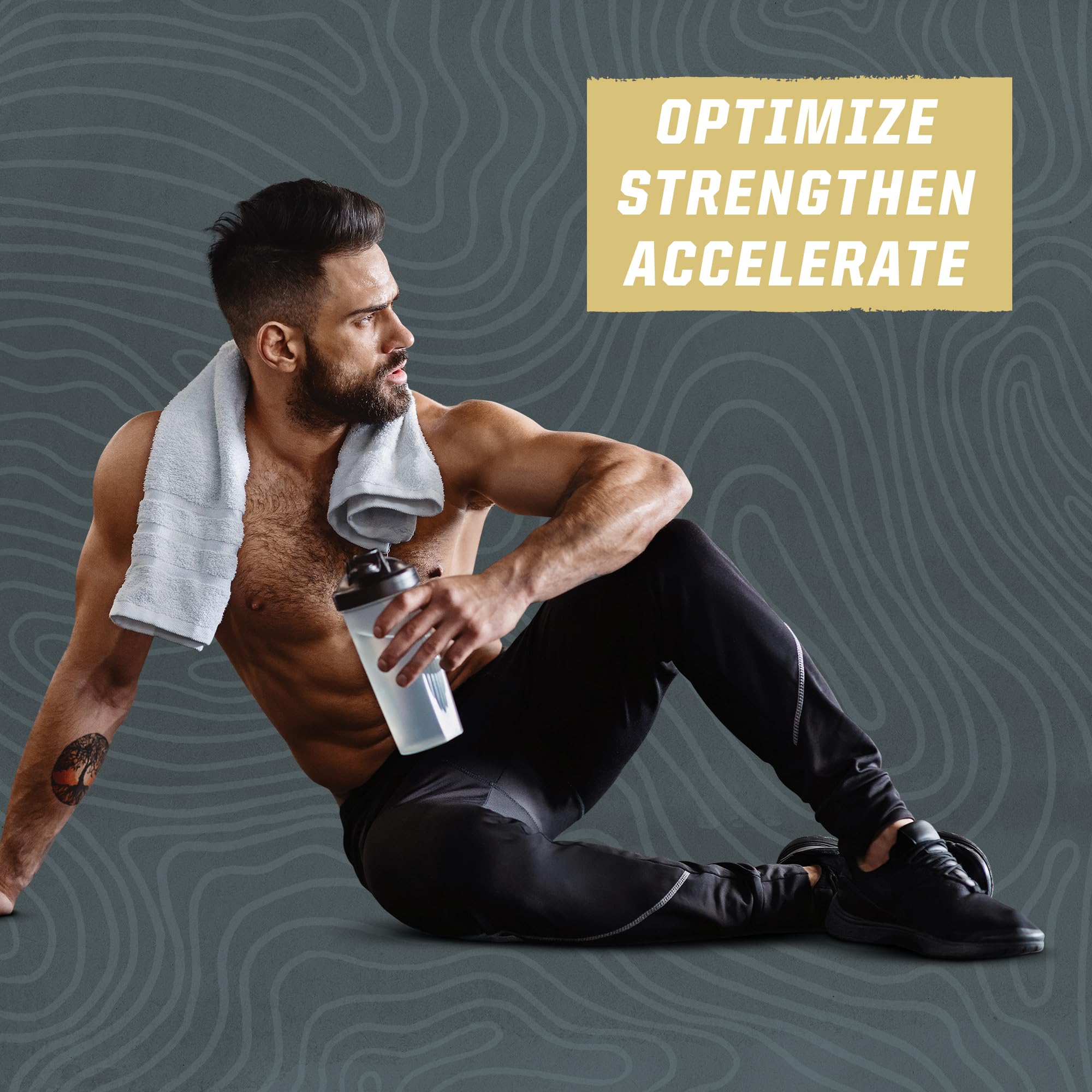 L-Glutamine Powder Glutamine Supplement Support Muscle Recovery Gut Health Support Reduce Soreness Amino Acids Boost Protein Synthesis Accelerates Recovery Post-Workout 100 Servings Unflavored