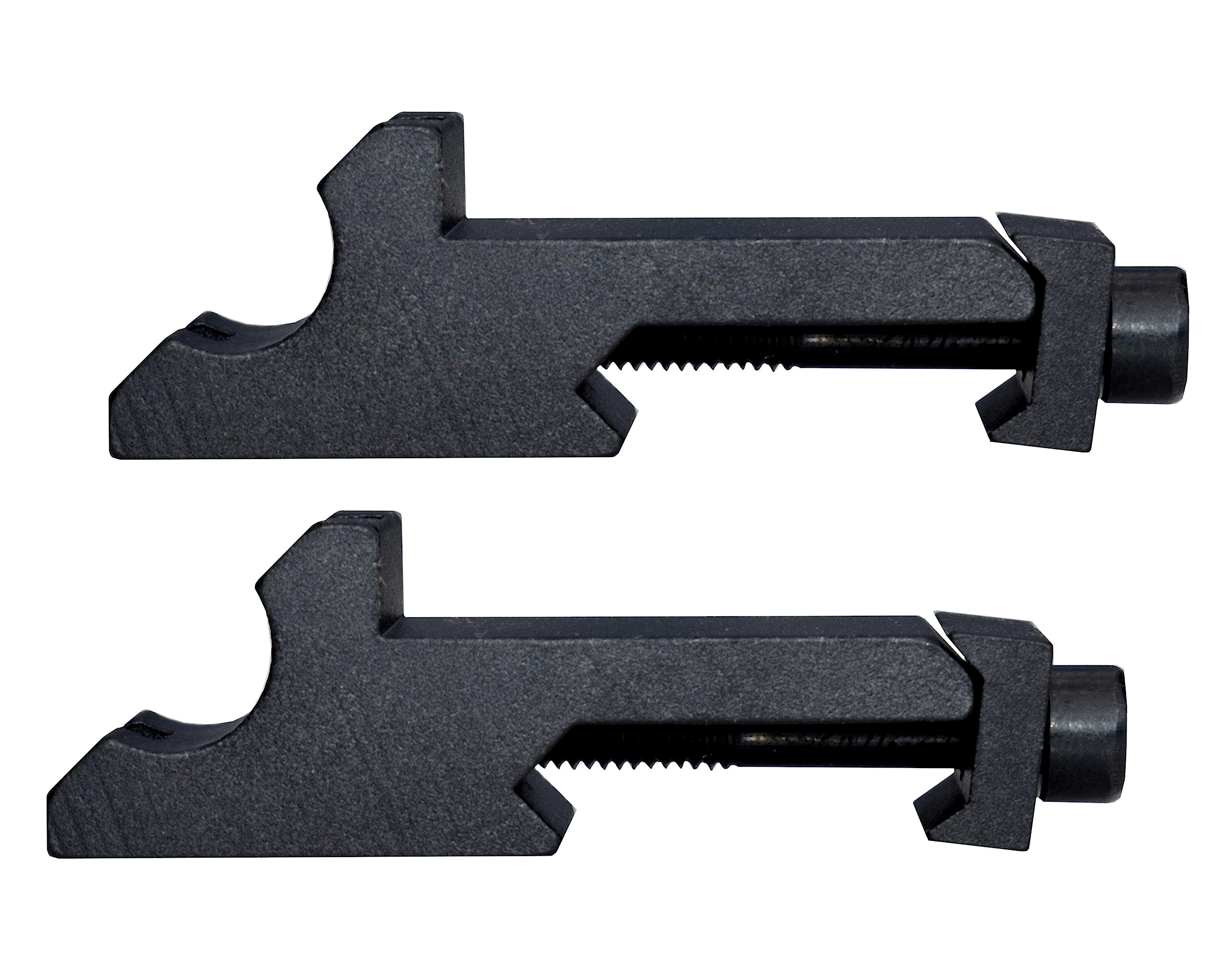 Kexuan 2PCS 1 Slot Weaver Style 45 Degree Offset Rail Mount for Red Dot Sight,Laser, Flashlight