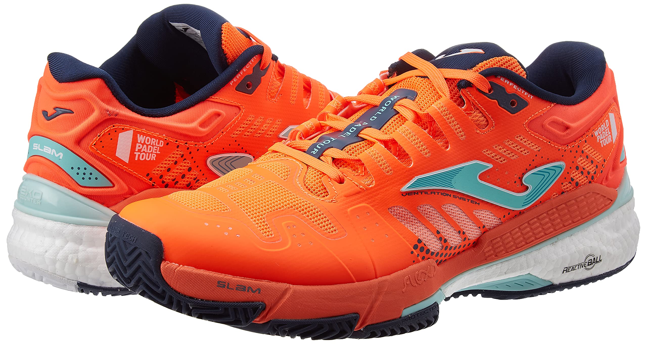 Joma Tslams2108p, buty piłkarskie w pokoju męskim, Kolor: pomarańczowy, 44 EU