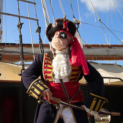 Miniatura 2 de WINOMO Pirate Skull Crossbone - Máscara de ojos para niños Negro