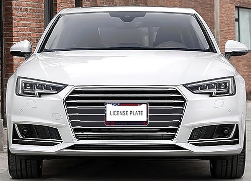 Miniatura 6 de Marco de matrícula con bandera estadounidense, paquete de 2 unidades, accesorios de automóvil, cubierta de placa de automóvil, decoración de