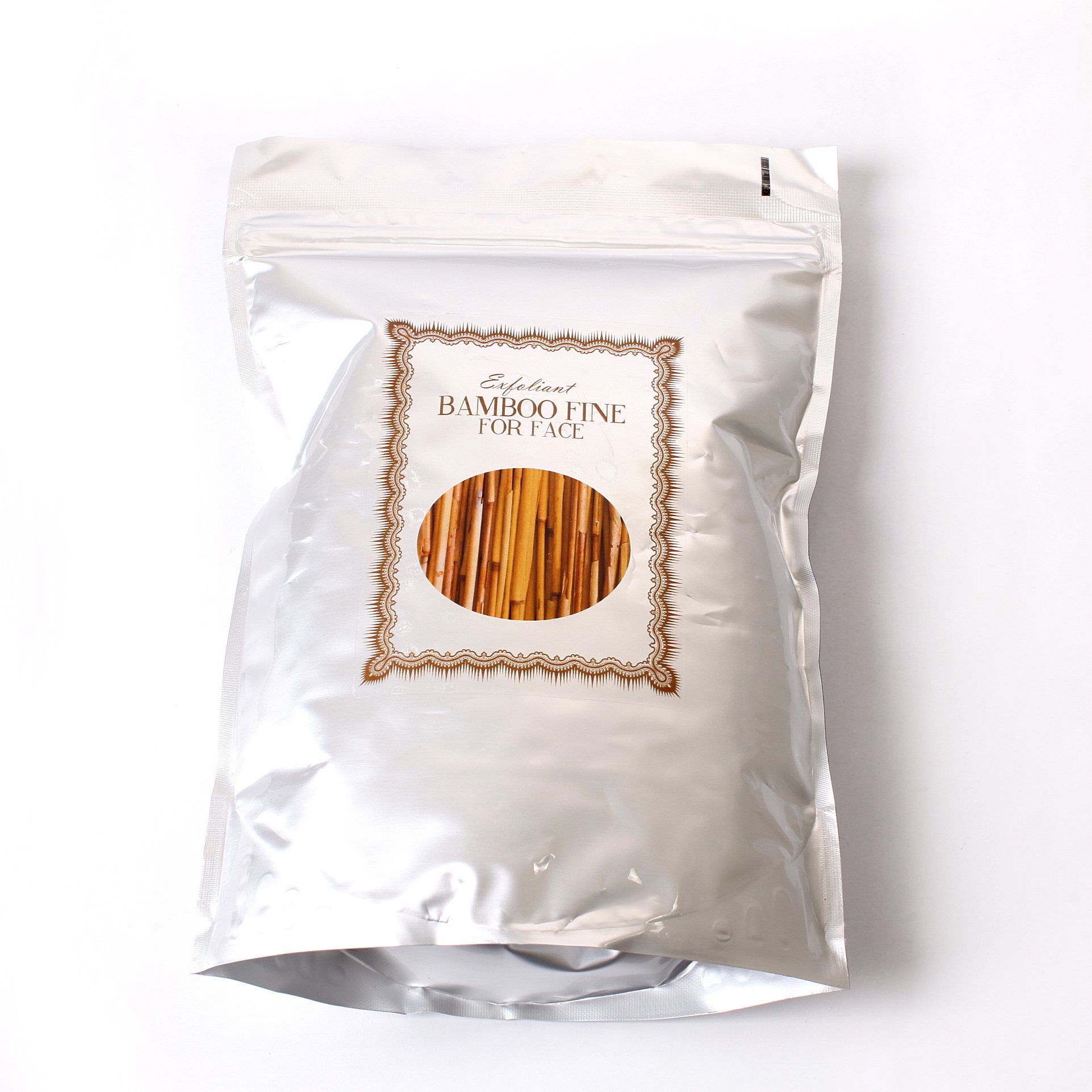 Mystic Moments | Bambusowy puder peelingujący do twarzy | 1Kg | Puder z łodygi Bambusa arundinacea o drobnej frakcji do delikatnych peelingów twarzy i kosmetyków.