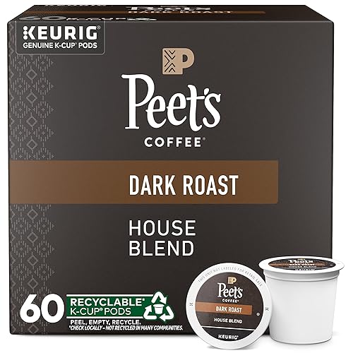 Miniatura 10 de Peet's Coffee, Cápsulas K-Cup Dark Roast para cafeteras Keurig - Major Dickason's Blend de 88 unidades (4 cajas de 22 cápsulas K-Cup)