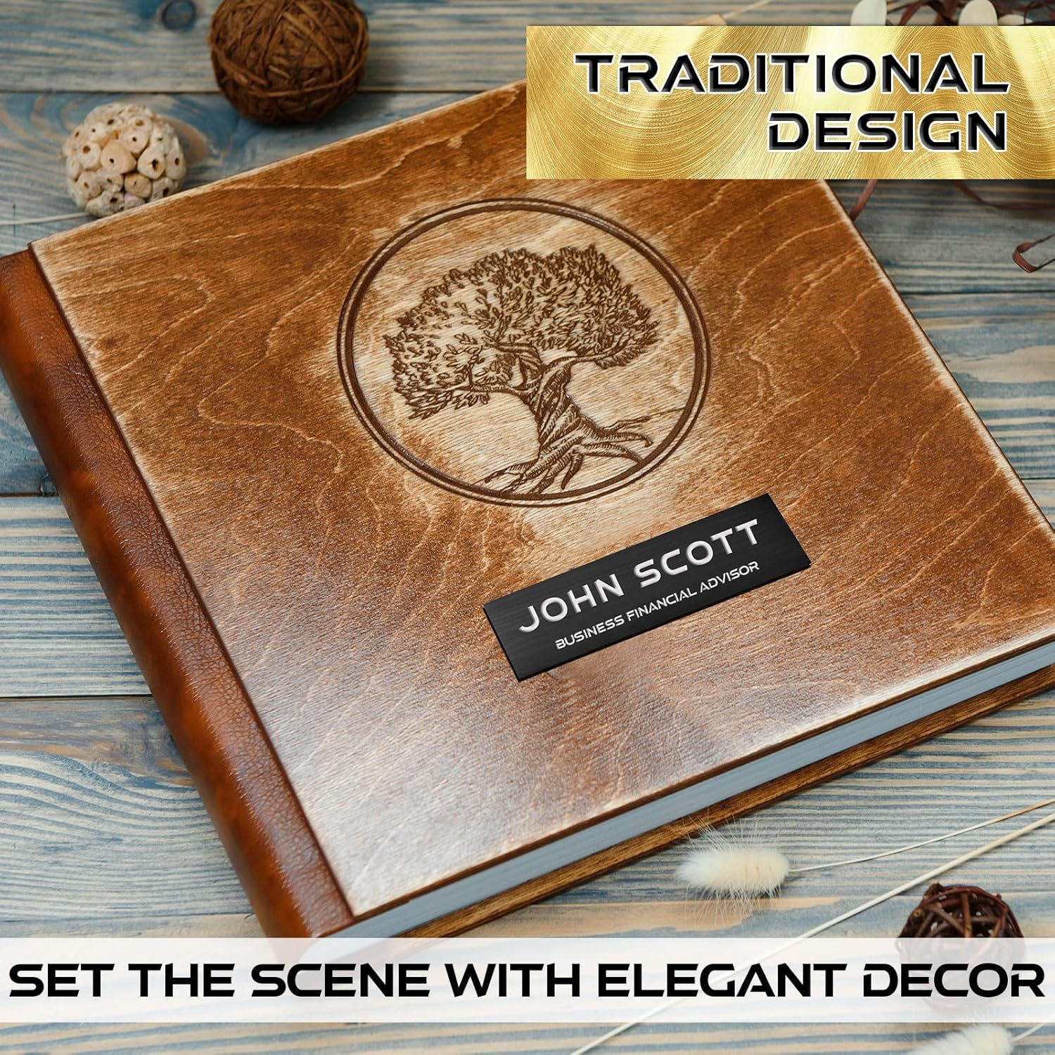 Therwen 30 Pcs Name Plates Laser Engraved Brushed Stainless Steel Plate Personalized Plaque Blank Custom Name Tag Frame Label with Adhesive Backing(Black,1''x 3'',Multi Shape) - Image 6